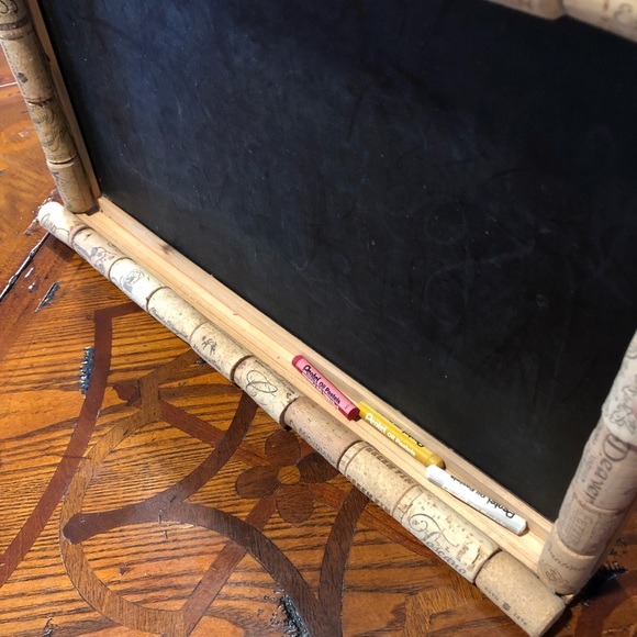 Wine Cork Framed Message Board - Picture 3 of 8